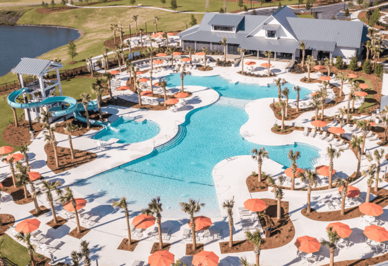 Resort-style pool
